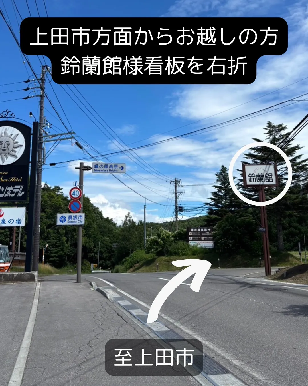 アクセス方法のご案内です